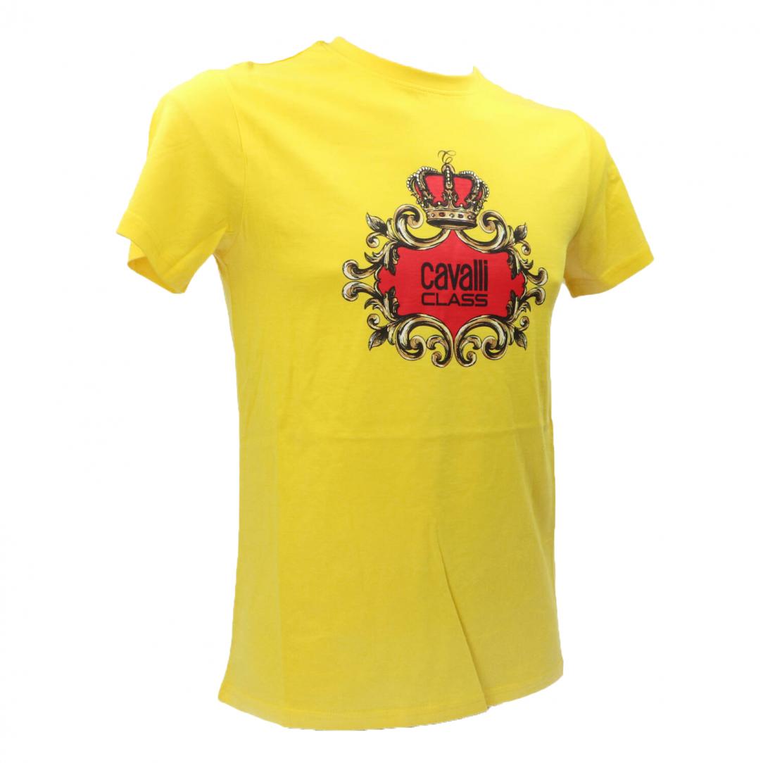 CAVALLI CLASS T-SHIRT Giallo Giallo 3