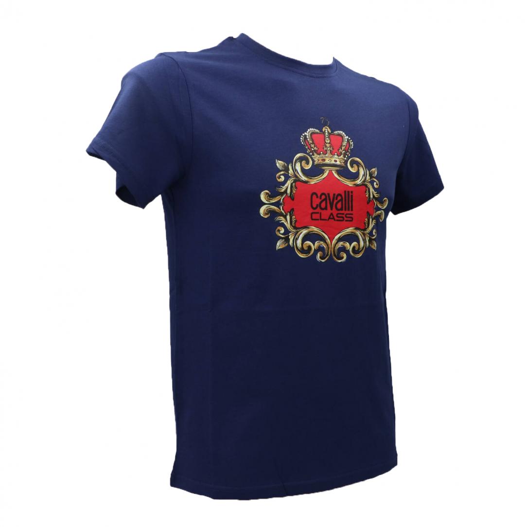 CAVALLI CLASS T-SHIRT Blu 2