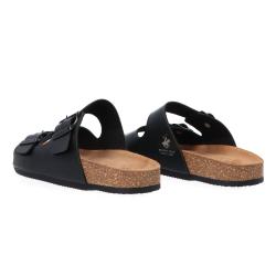 Sandali Stony doppia fibbia Nero