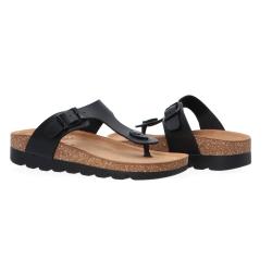 Sandali Berry platform infradito Nero