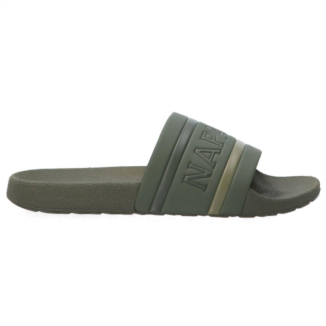 Man beach slipper Verde Scuro 1