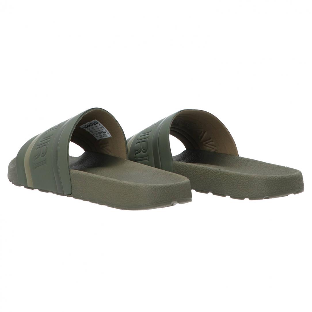 Man beach slipper Verde Scuro 4