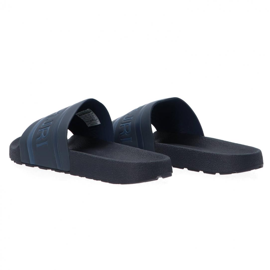 Man beach slipper Blu 4