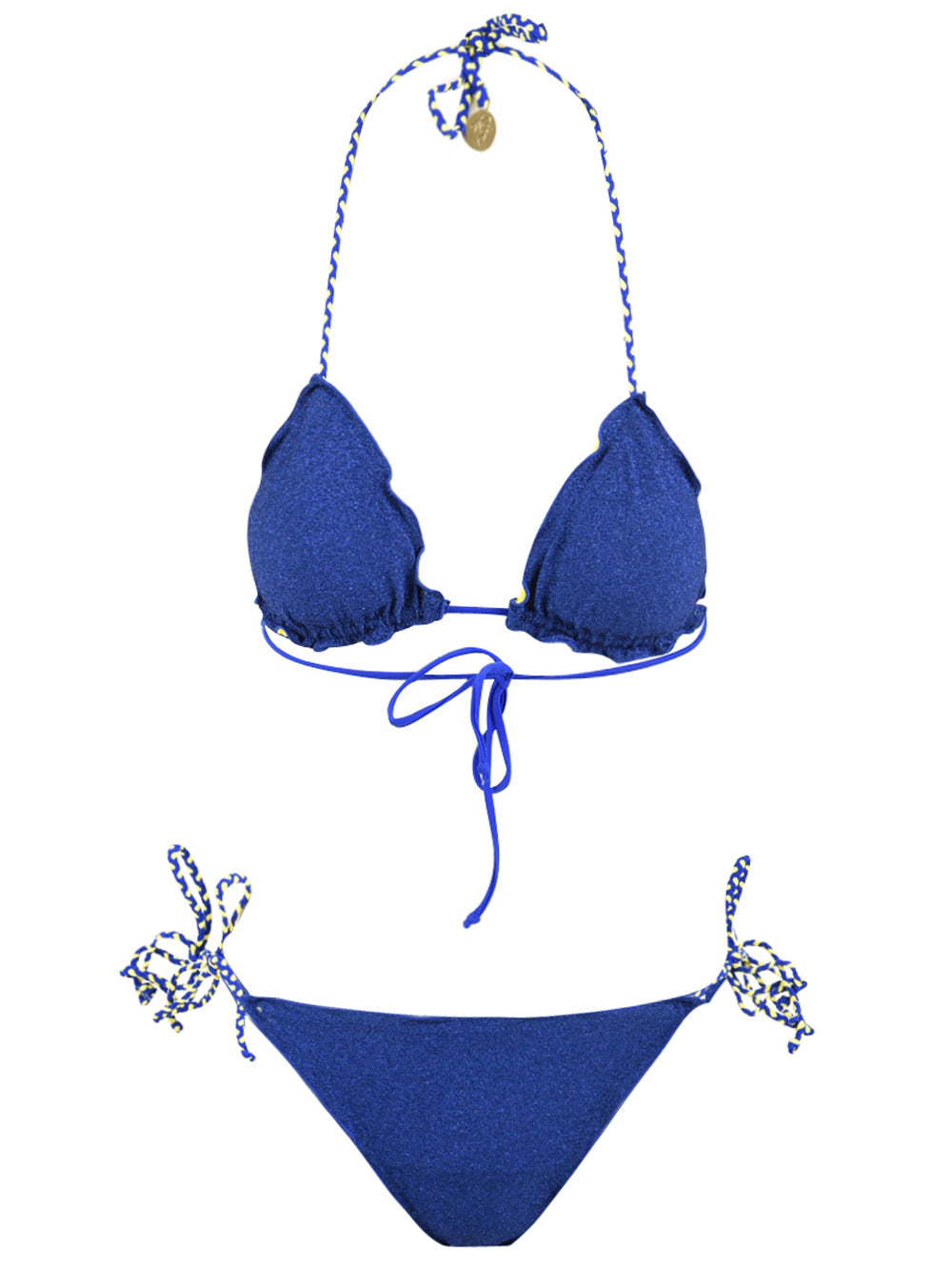 4giveness Costume Costume Triangolo e slip FGBW3580 Blu