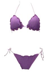 4giveness Costume Costume Triangolo e slip FGBW3580 Viola