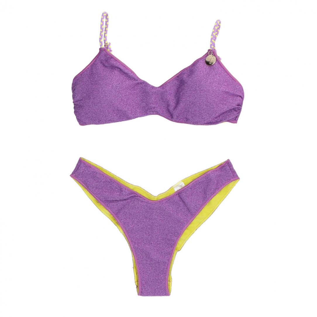 Bikini top e slip FGBW3582 Viola 1