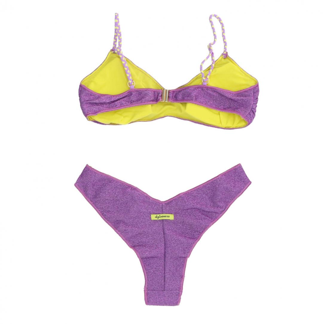 Bikini top e slip FGBW3582 Viola 2