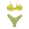 4giveness Costume Costume Bikini top e slip FGBW3582 Verde - Foto 2