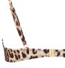 4giveness Costume Costume Bikini top e slip echange FGBW3814 Marrone leopardato - Foto 2