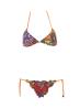 4giveness Costume Costume Bikini triangolo e slip Arancione multicolor - Foto 1
