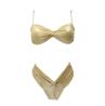 4giveness Costume Costume Bikini fascia slip FGBW3759 Oro - Foto 1