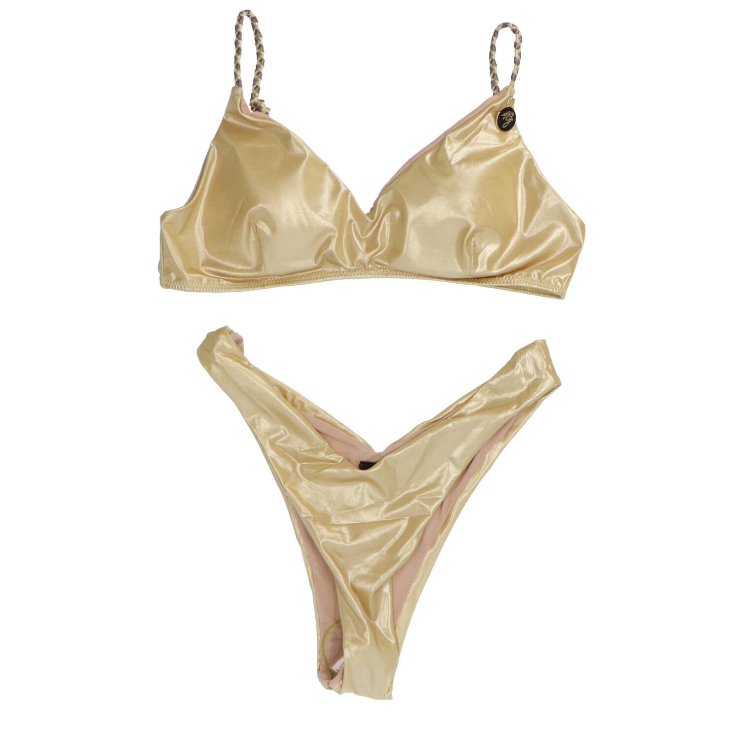 4giveness Costume Costume Bikini top slip FGBW3758 Oro