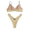 4giveness Costume Costume Bikini top slip FGBW3758 Oro - Foto 2