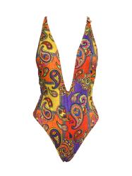 4giveness Costume Costume Monokini intero cashmire FGBW3518 multicolor