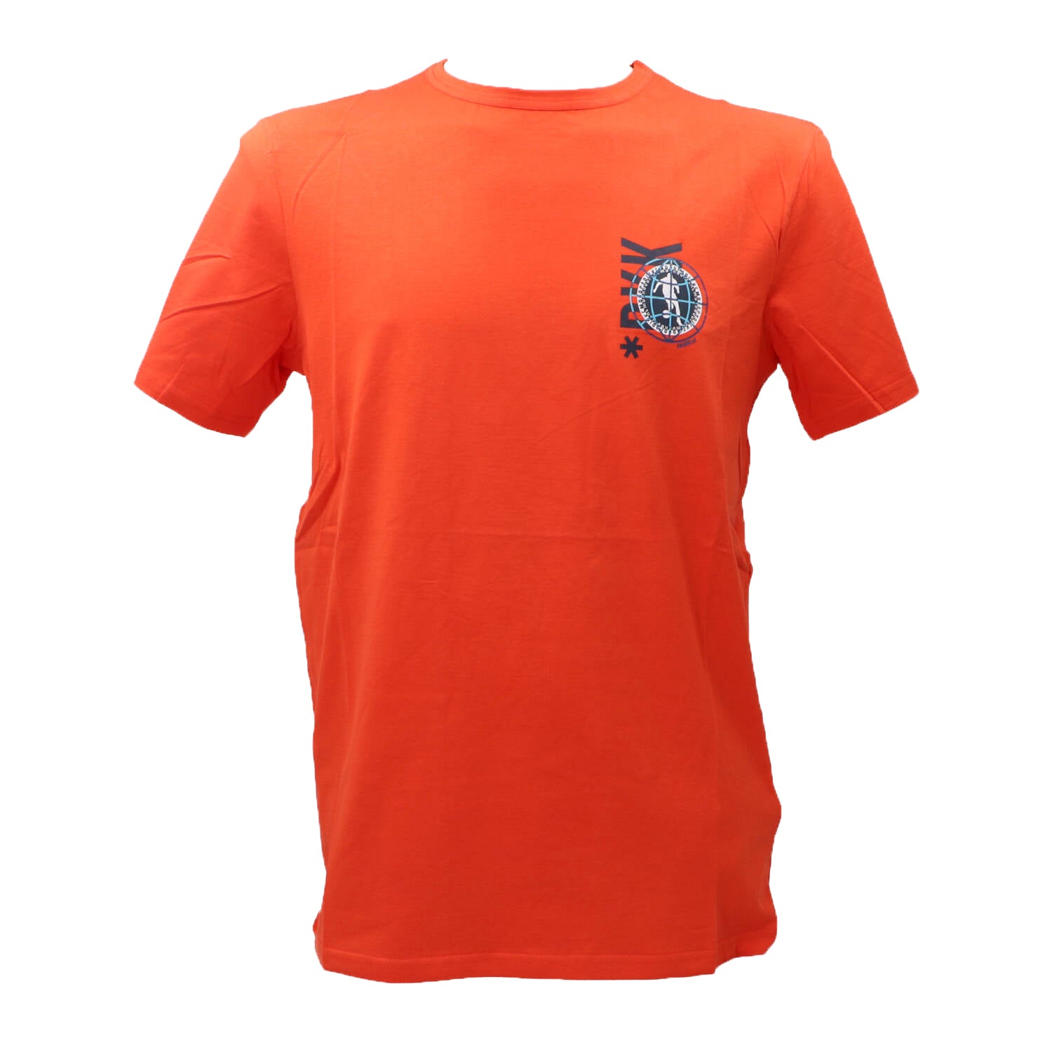 Bikkembergs T-shirt T-shirt CREW NECK T-SHIRT Arancione