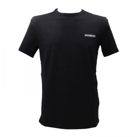 T Shirt Uomo CREW NECK T-SHIRT Nero Bianco