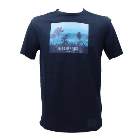 T Shirt Uomo CREW NECK T-SHIRT Azzurro Blu