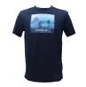 Bikkembergs T-shirt T-shirt CREW NECK T-SHIRT Azzurro Blu - Foto 3