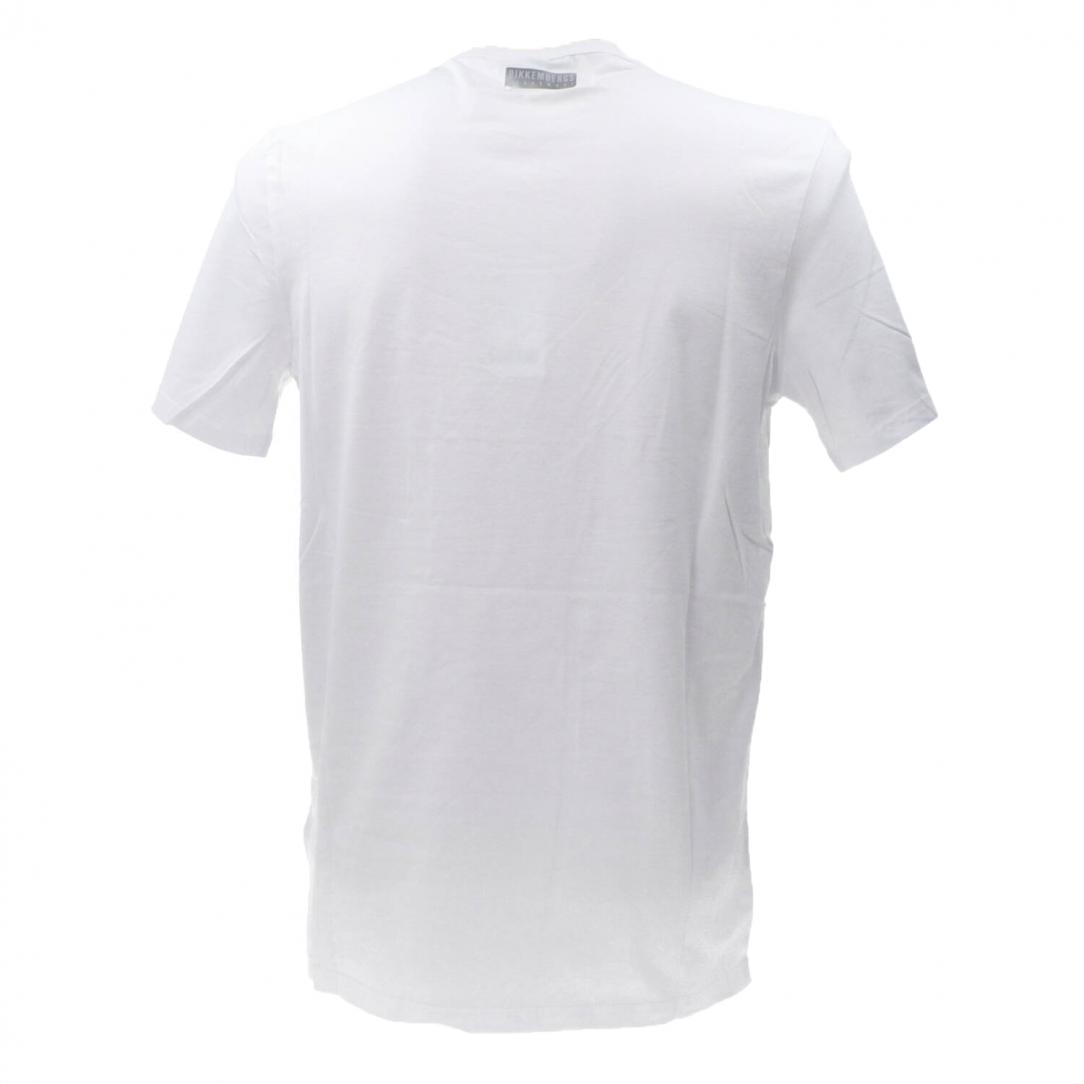 CREW NECK T-SHIRT Bianco Giallo 3