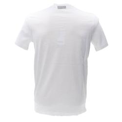 T-shirt CREW NECK T-SHIRT Bianco Azzurro