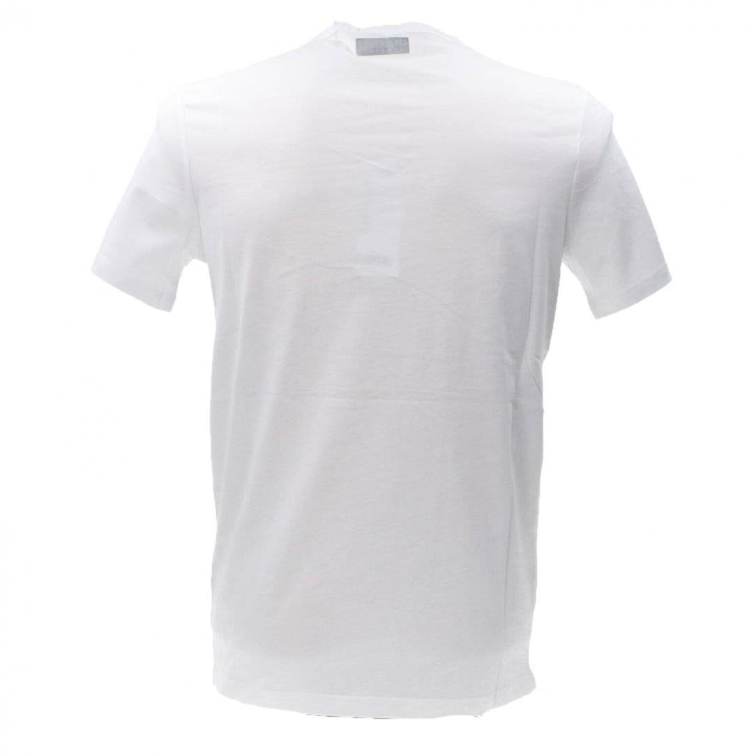 CREW NECK T-SHIRT Bianco Azzurro 3