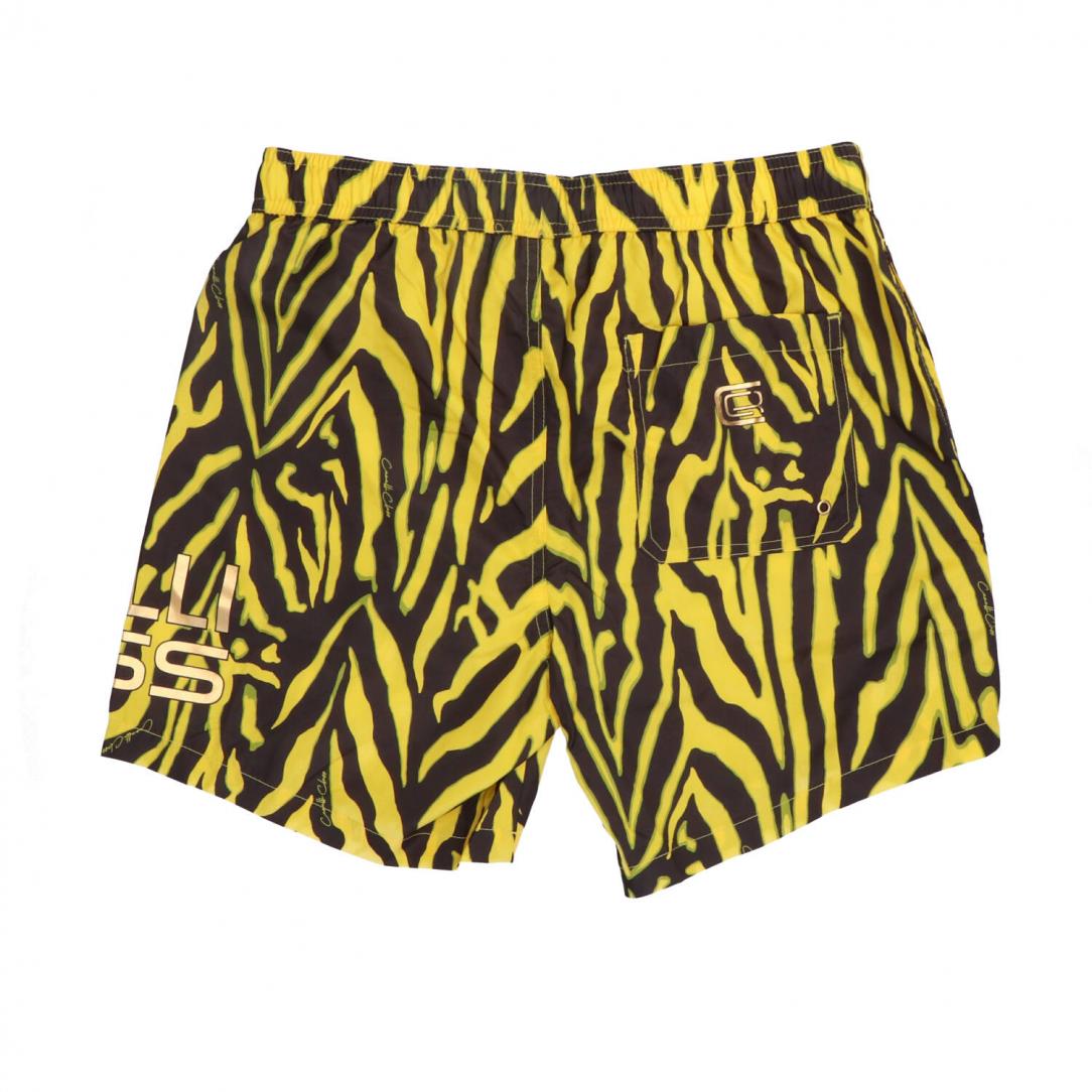 SWIMSUIT MEDIUM CAVALLI CLASS Nero Giallo 2