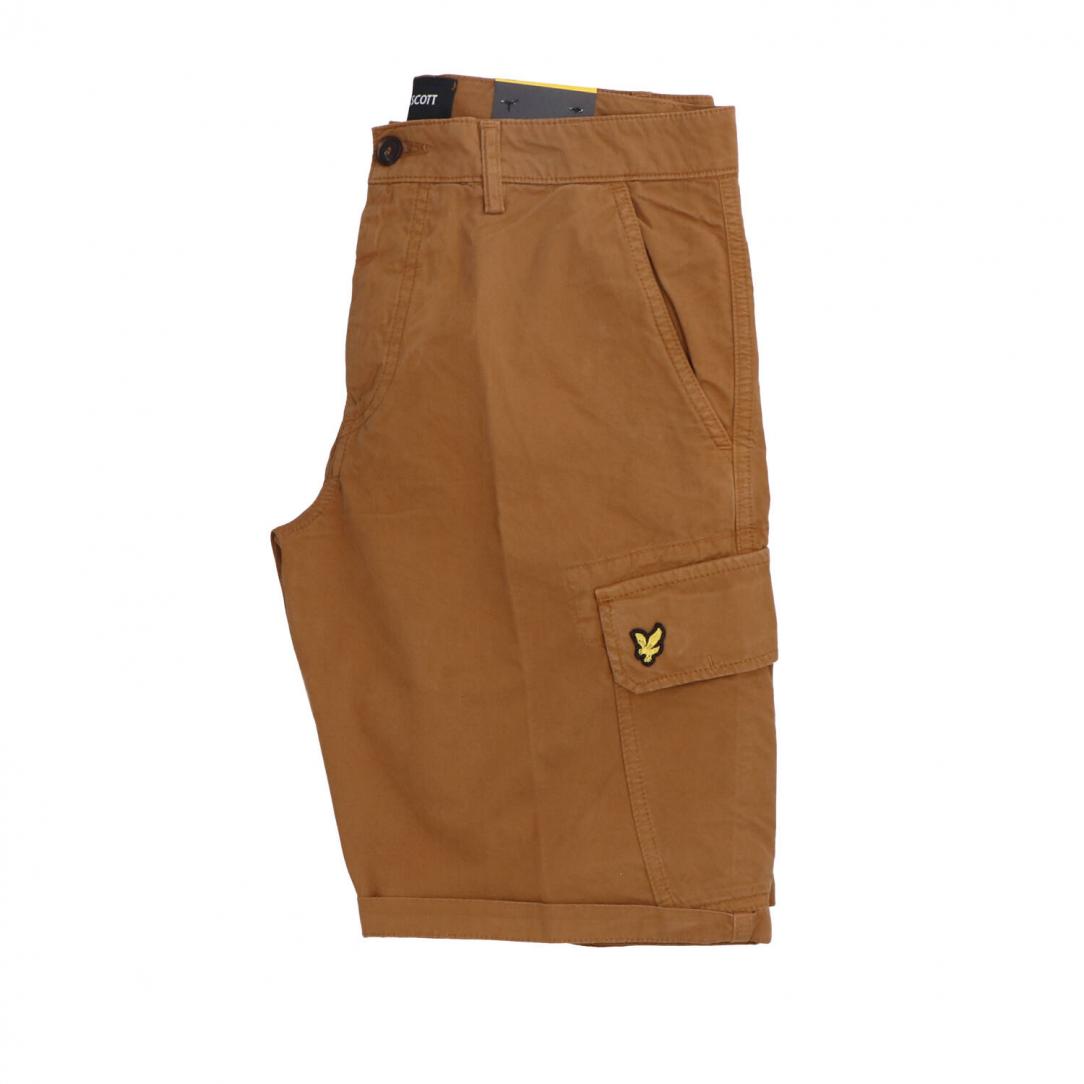 WEMBLEY CARGO SHORT Cuoio 1