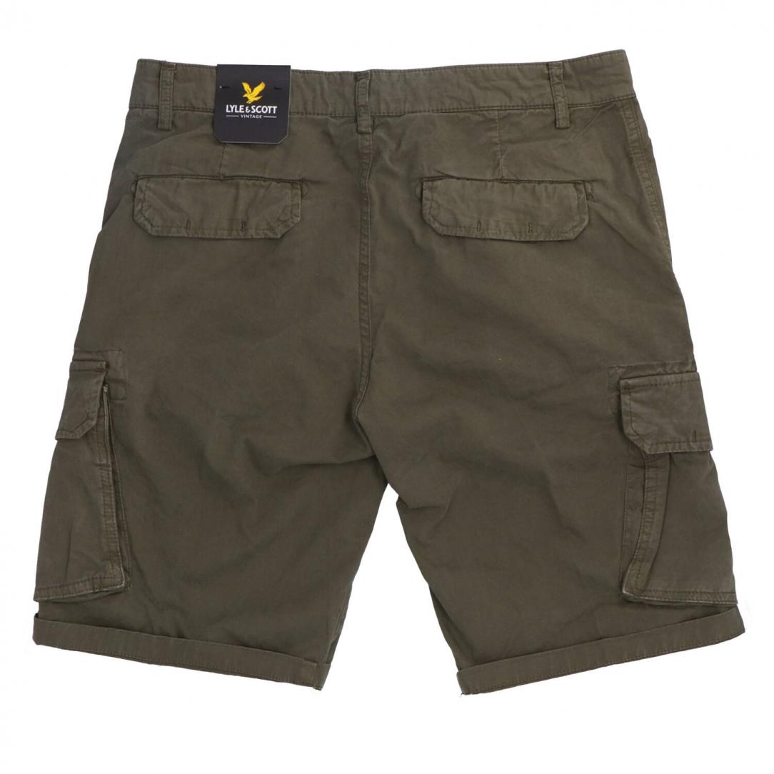 WEMBLEY CARGO SHORT Verde Scuro 3