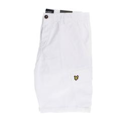 Lyle & Scott Bermuda Bermuda WEMBLEY CARGO SHORT Bianco