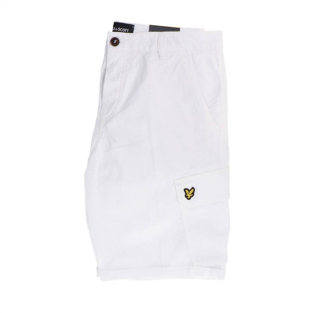 WEMBLEY CARGO SHORT Bianco 1