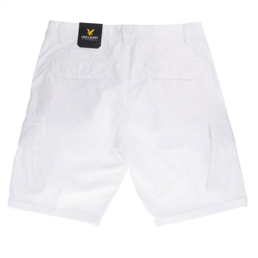 WEMBLEY CARGO SHORT Bianco 3