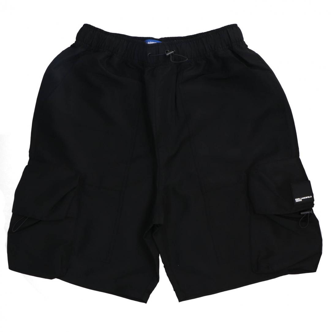 UTILITY CARGO SHORT 241D1001 Nero 2