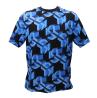 Karl Lagerfeld T-shirt T-shirt KLJ RELAXED MONOGRAM 241D1701 Blu - Foto 3