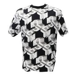 Karl Lagerfeld T-shirt T-shirt KLJ RELAXED MONOGRAM 241D1701 Nero