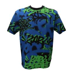 Karl Lagerfeld T-shirt T-shirt RELAXED GRAFFITI 241D1711 Nero