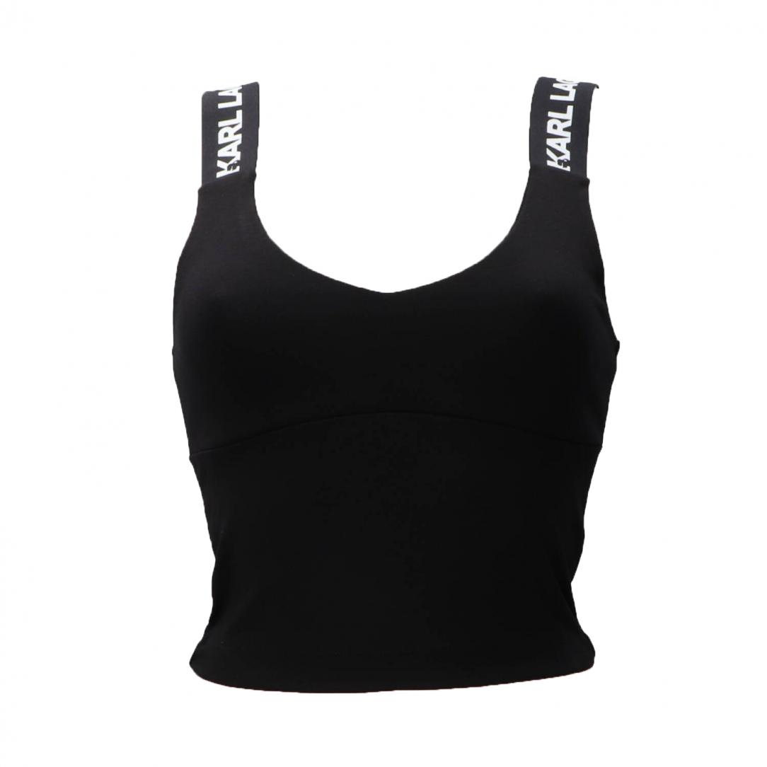 KLJ LOGO BRA TOP 241J1705 Nero 1