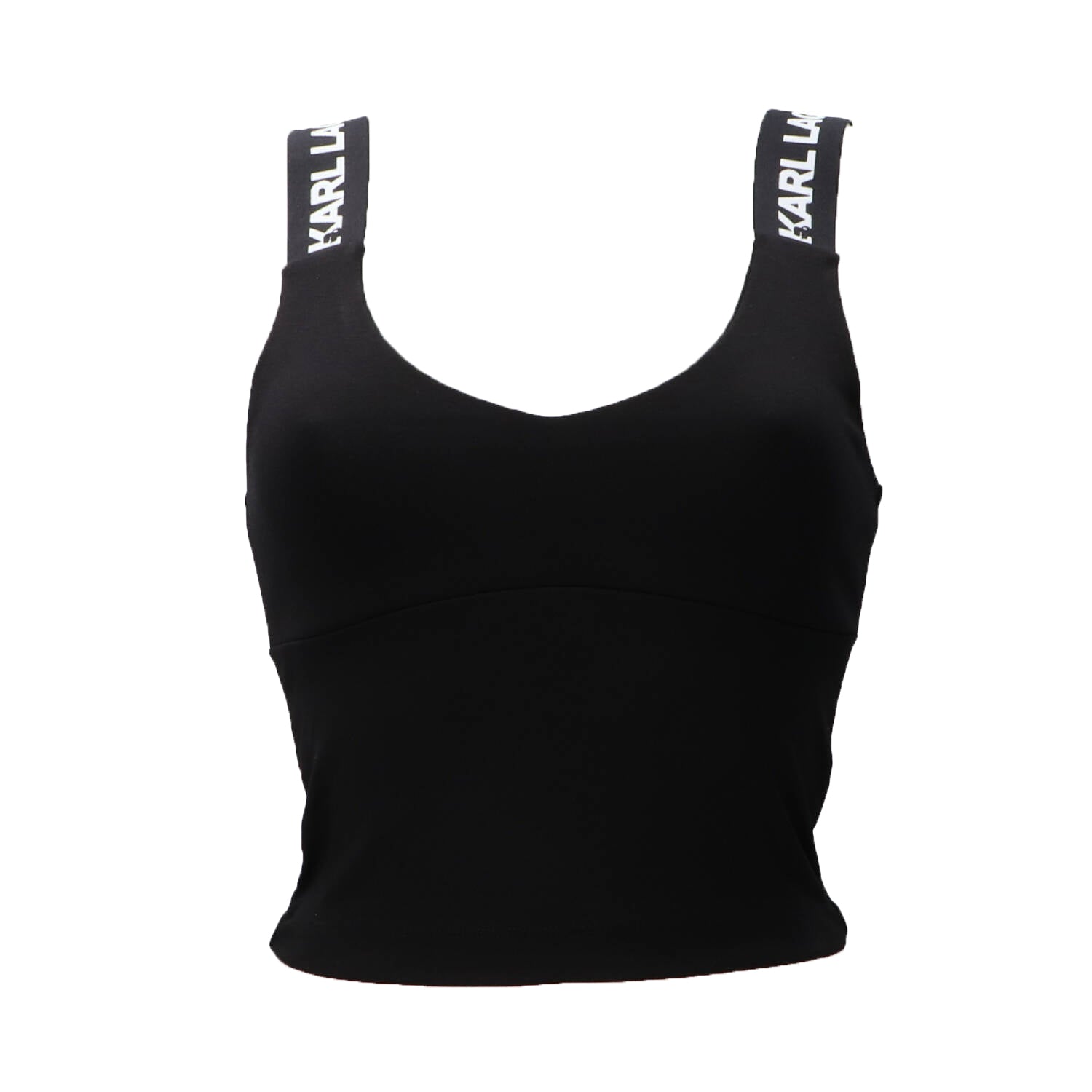 Karl Lagerfeld Top Top KLJ LOGO BRA TOP 241J1705 Nero