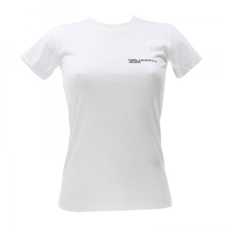T Shirt Donna KJL SLIM TEE 241J1700 Bianco