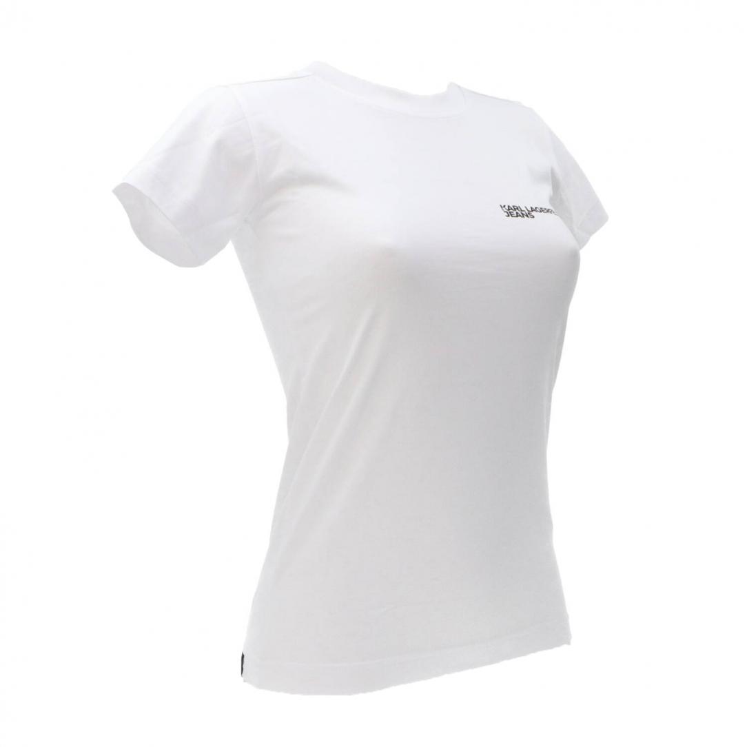 KJL SLIM TEE 241J1700 Bianco 2