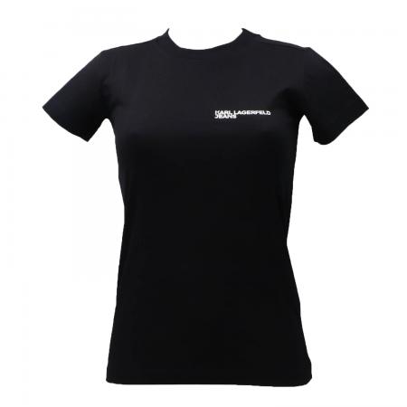 T Shirt Donna KJL SLIM TEE 241J1700 Nero