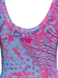 Vestiti M ORGANZINO PRINT ANIMALIER Azzurro Multicolore