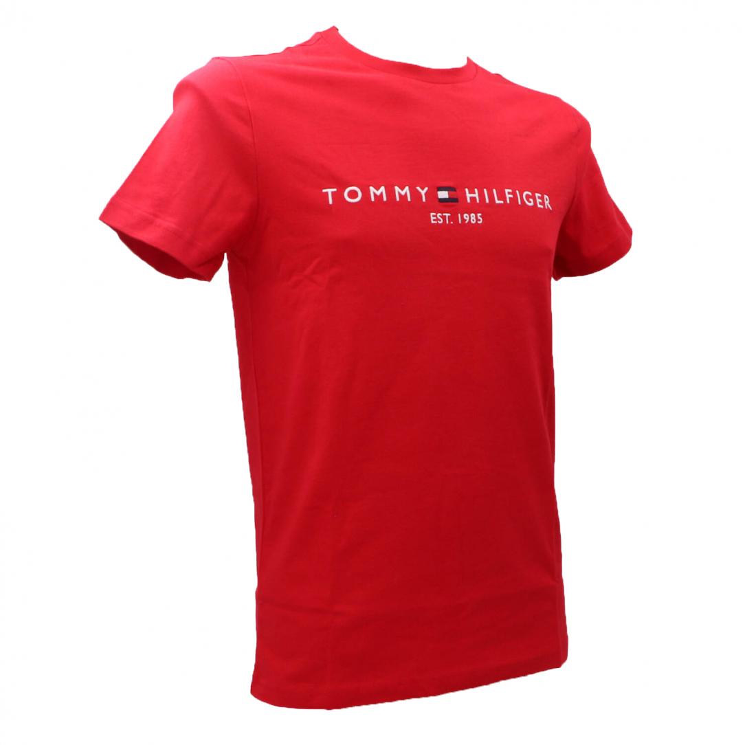 TOMMY LOGO TEE 11797 Rosso 2