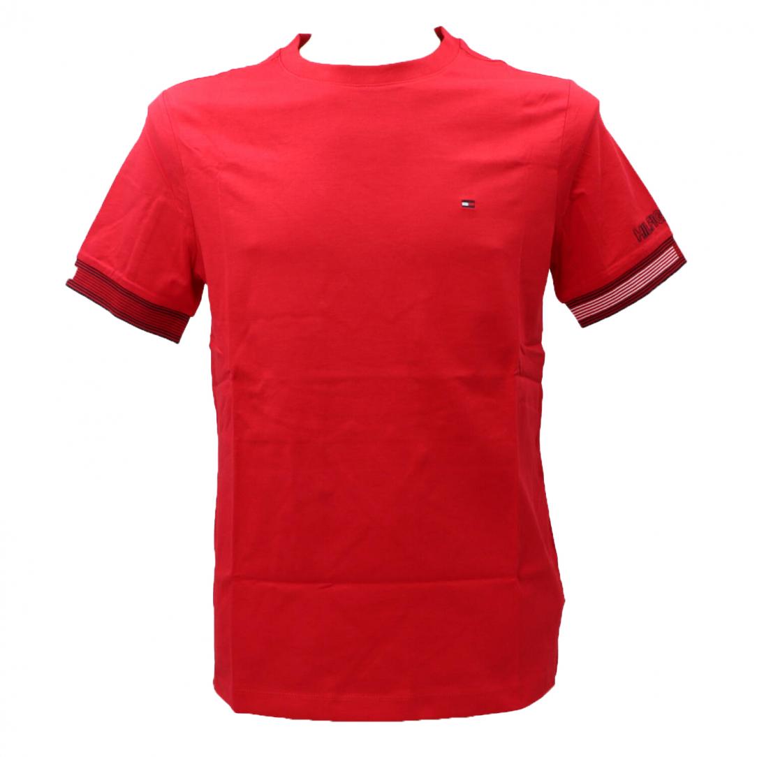 FLAG CUFF REGULAR TEE 34430 Rosso 1