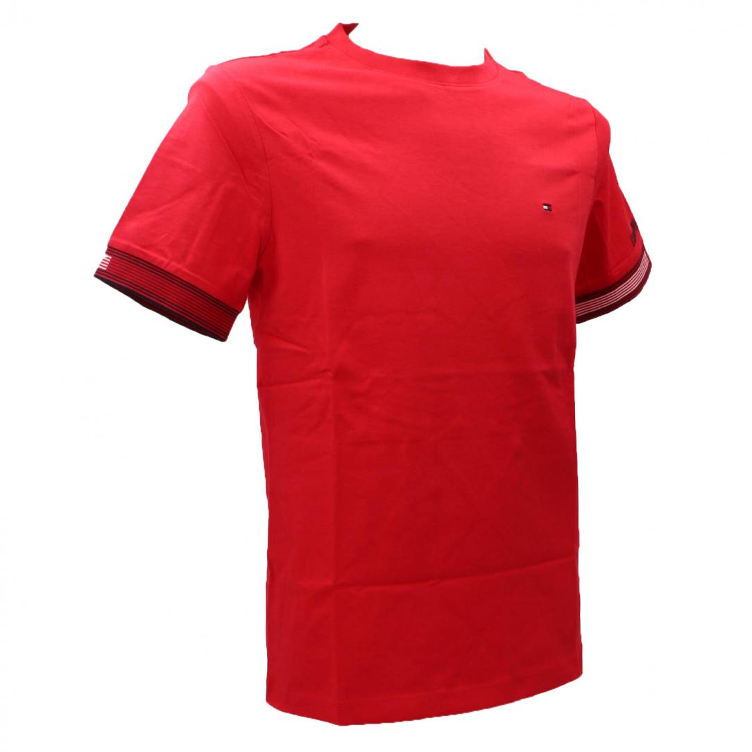 FLAG CUFF REGULAR TEE 34430 Rosso 2