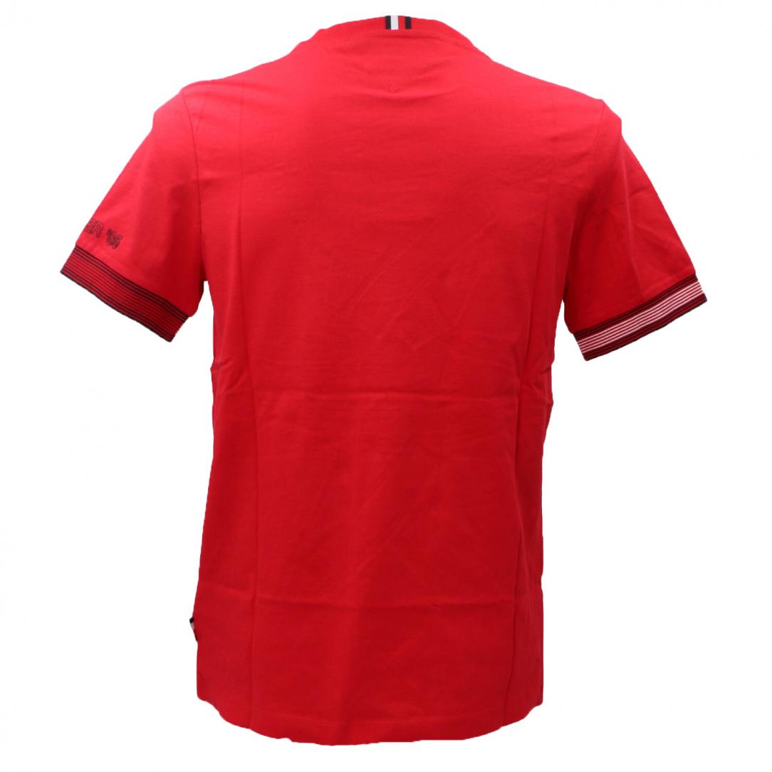 FLAG CUFF REGULAR TEE 34430 Rosso 3