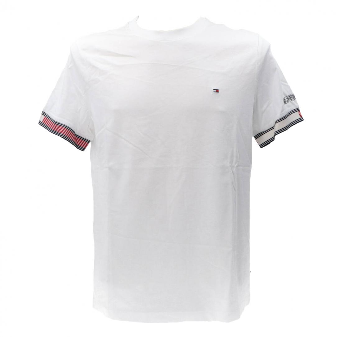 FLAG CUFF REGULAR TEE 34430 Bianco 1