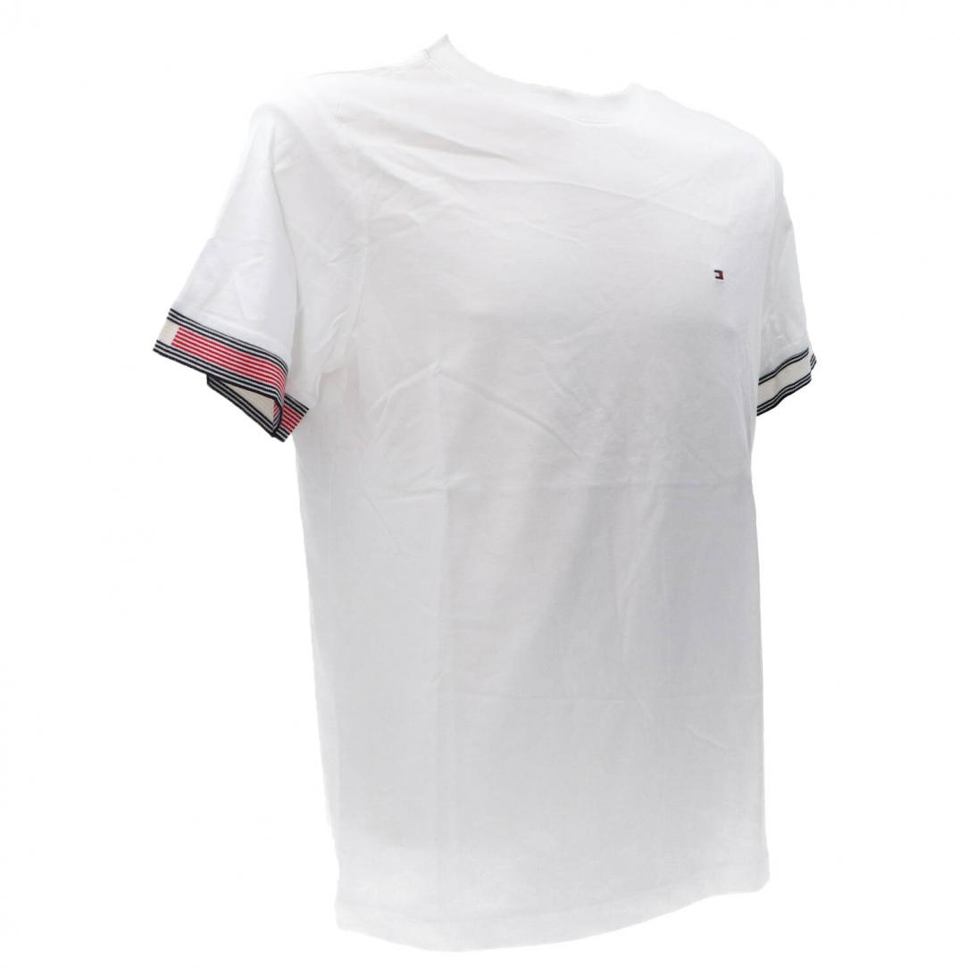 FLAG CUFF REGULAR TEE 34430 Bianco 2