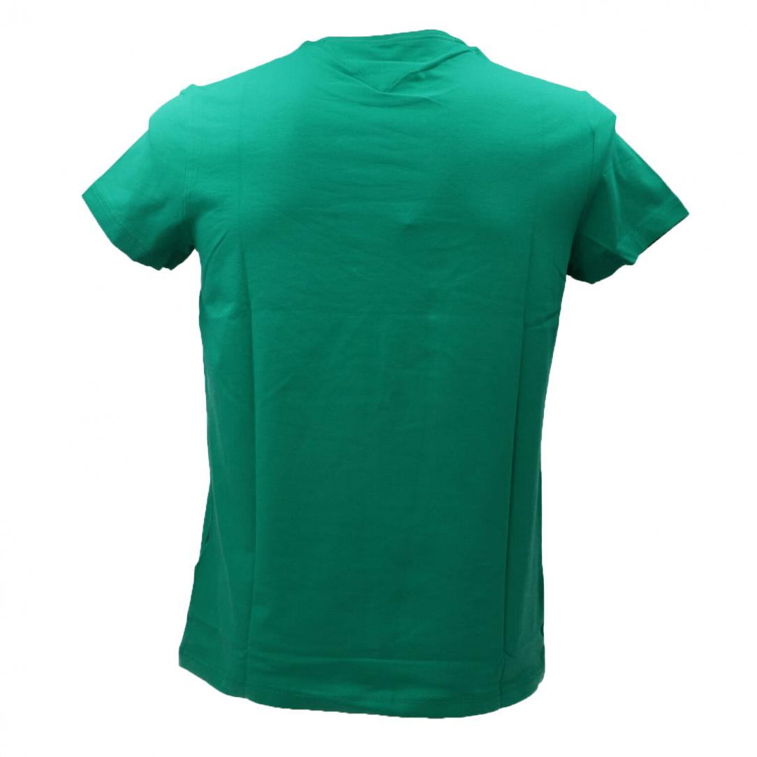 STRETCH SLIM FIT TEE 10800 Verde 3