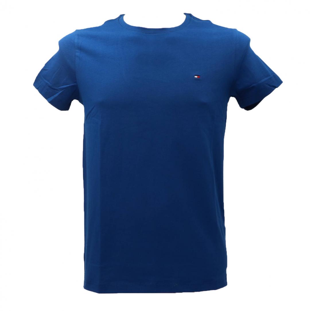 STRETCH SLIM FIT TEE 10800 Blu 1