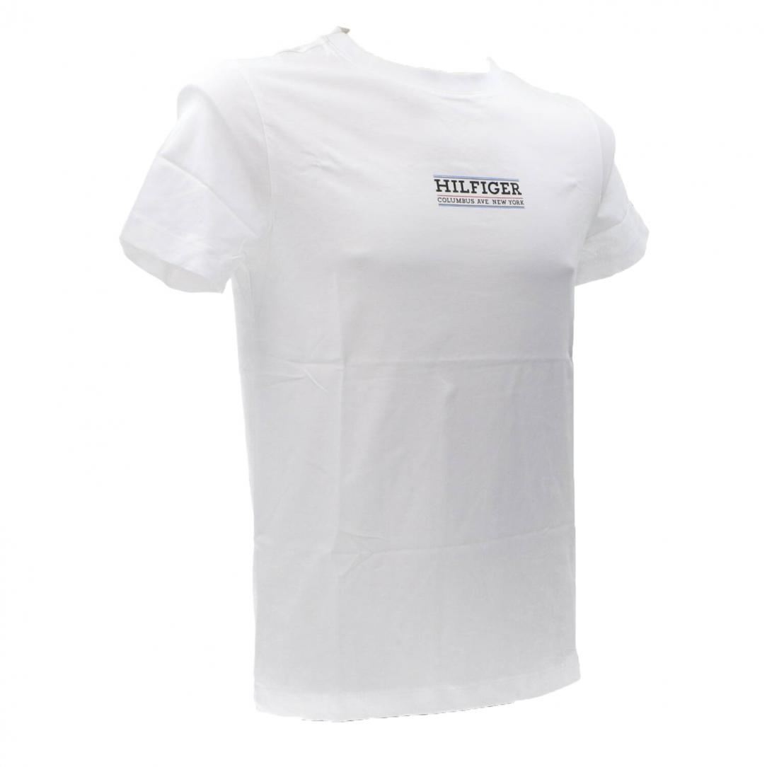 SMALL HILFIGER SLIM TEE 34387 Bianco 2